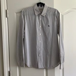 Mens Burberry Brit Casual Button Down Shirt